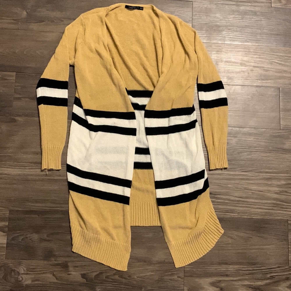 Doe & Rae Color Block Cardigan
